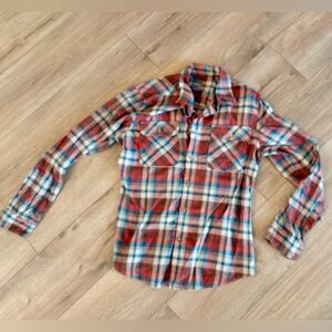 Royal Robbins Plaid Button Up Shirt men’s Standard Fit